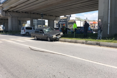 Manavgat’ta motosiklet ile otomobil çarpıştı: 1 Yaralı