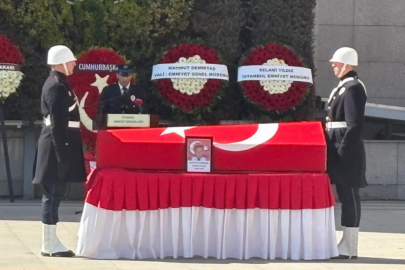 Şehit polis memuru Seçkin Yalçın için emniyette tören düzenlendi