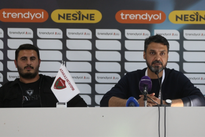  Hatayspor-Adana Demirspor maçı sonrası açıklamalarda bulundular