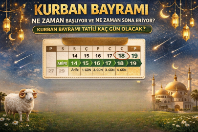 2026 Kurban Bayramı ne zaman? Tatil kaç gün olacak, 9 güne uzar mı?
