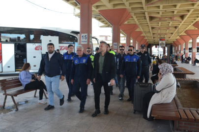 Adana Merkez Otogarı’nda 7/24 güvenlik uygulaması