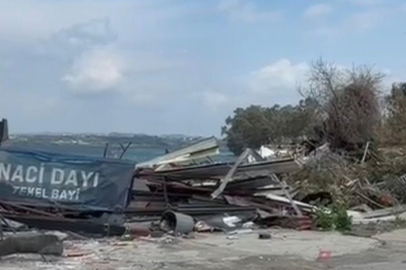 Adana Seyhan Barajı’nda kaçak yapıların yıkımı sürüyor