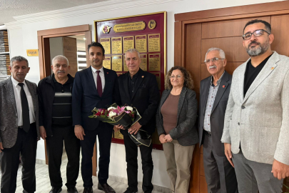 CHP Çukurova İlçe Başkanlığı’ndan Çukurova Gazeteciler Cemiyeti'ne hayırlı olsun ziyareti