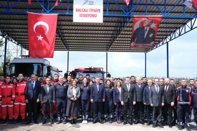 Çukurova Üniversitesi’nde 23. İtfaiye İstasyonu hizmete açıldı