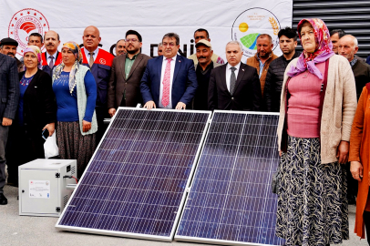 Enerjisini güneşten alan tarım modeli yaygınlaşıyor