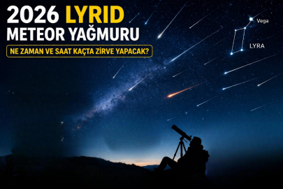 LYRİD METEOR YAĞMURU NE ZAMAN? TÜRKİYE’DEN GÖRÜLECEK Mİ, NEREDEN İZLENİR?