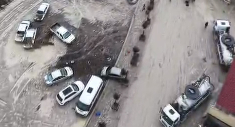Osmaniye Kadirli'deki sel felaketinin boyutu gün ağarınca havadan görüntülendi 3
