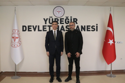 Yüreğir Kaymakamı Aksu Yüreğir Devlet Hastanesi’nde incelemede bulundu