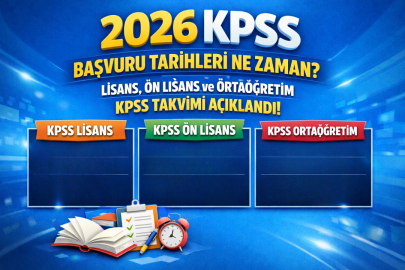 2026 KPSS başvuruları ne zaman başlayacak? Lisans, Ön Lisans ve Ortaöğretim tarihleri belli oldu mu?