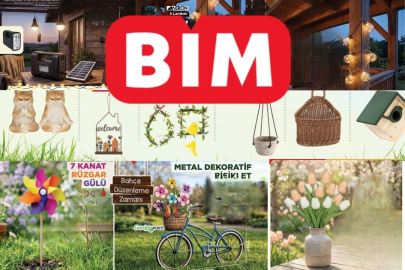 Bahçe sezonu başlıyor! 10 Nisan Cuma BİM kataloğunda bu ürünler yok satacak