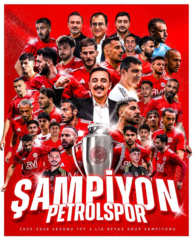 Batman Petrolspor 24 yıl sonra yeniden şampiyonluğunu ilan ederek Trendyol 1. Lig'e yükseldi 3