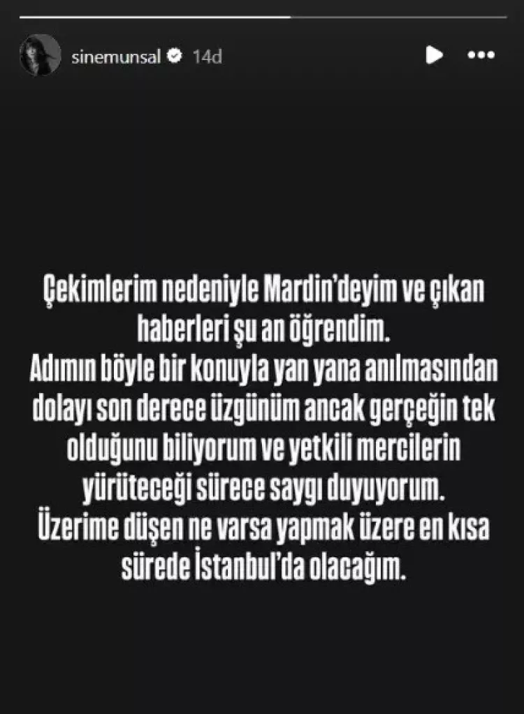 Hakkında gözaltı kararı verilmişti, Sinem Ünsal'dan ilk açıklama geldi İstanbul'a gidip ifade vereceğim 2