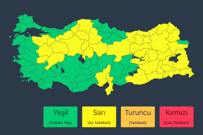 Meteoroloji’den kritik uyarı: Çok sayıda il için kuvvetli yağış alarmı