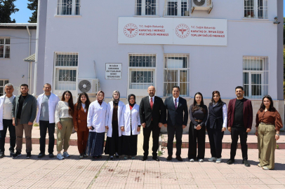 Adana İl Sağlık Müdürü Nacar Karataş’ta incelemelerde bulundu