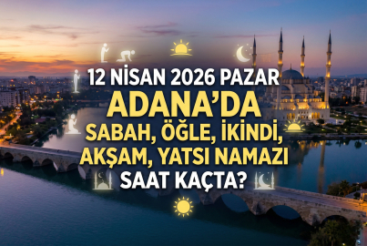 12 Nisan 2026 Pazar Adana namaz vakitleri ne zaman? || Adana'da sabah, öğle, ikindi, akşam, yatsı namazı saat kaçta?