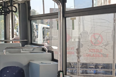 Adana'da park sorunu toplu taşımayı durdurdu