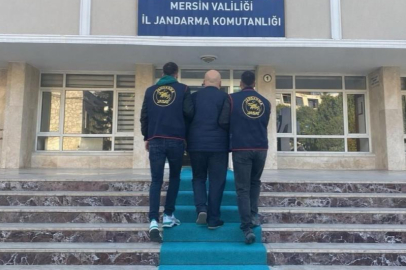 Mersin’de 9 yıl 1 ay cezası bulunan firari, çadırda dronla yakalandı