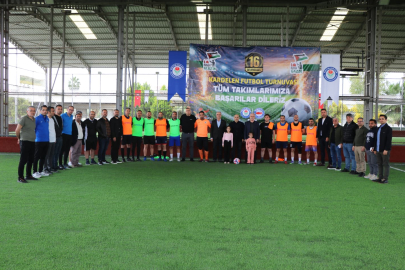 16. Kardelen Çiçeği Futbol Turnuvası "Özgür Gazze" temasıyla başladı