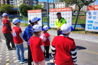 Adana’da çocuklara trafik bilinci aşılandı