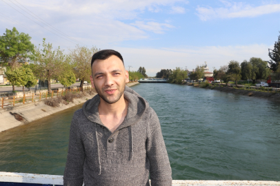 Adana'da sulama kanalına düşen genç kurtarıldı