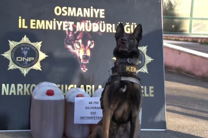 Osmaniye'de yakıt deposunda 48 kilo sıvı metamfetamin ele geçirildi