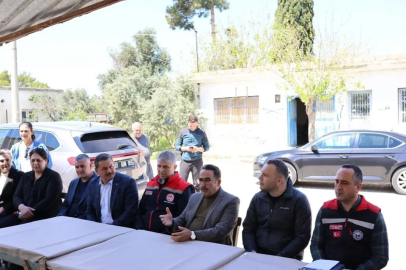 AK Parti Adana Milletvekili Abdullah Doğru Yumurtalık’ta zarar gören tarım alanlarını inceledi