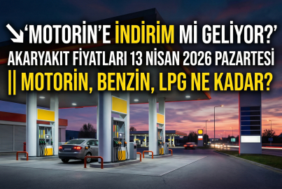 Akaryakıt fiyatlarında dev indirim kapıda! 13 Nisan 2026 benzin, motorin ve LPG ne kadar oldu?