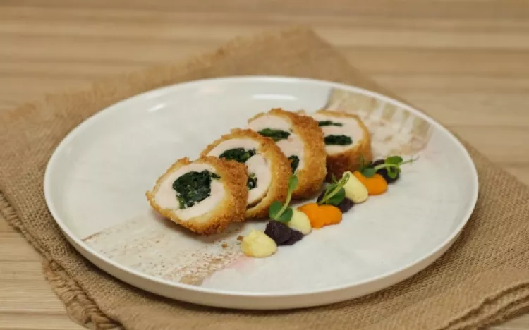 Ispanaklı tavuk dolması