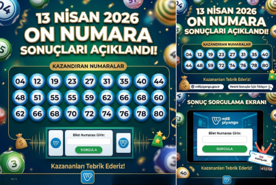 13 Nisan 2026 On Numara sonuçları açıklandı mı? Kazandıran numaralar neler, büyük ikramiye kime çıktı?