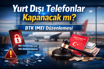 YURT DIŞI TELEFONLAR KAPANACAK MI? BTK IMEI DÜZENLEMESİ NELERİ DEĞİŞTİRİYOR?