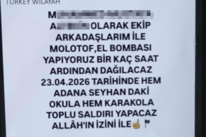 Adana’da sosyal medyada saldırı tehdidi! Şüpheli kısa sürede yakalandı