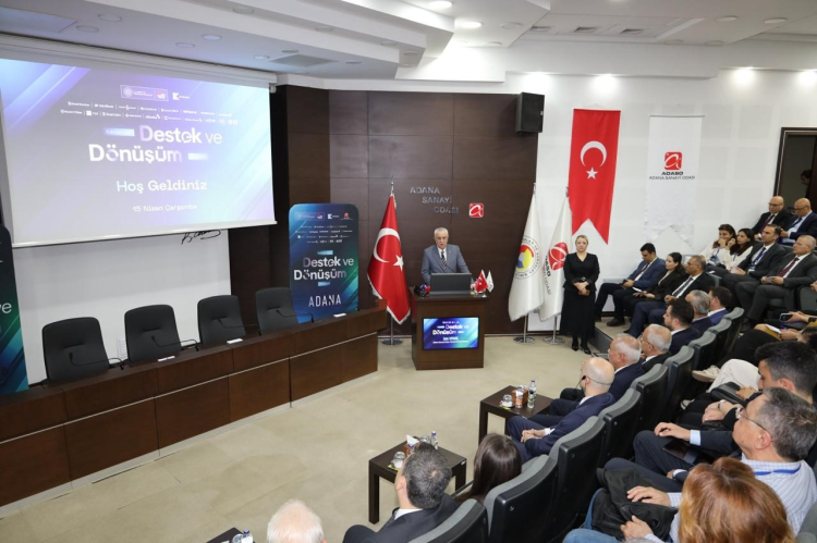 KOSGEB Başkanı Ahmet Serdar İbrahimcioğlu KOBİ'lere yönelik yeni destek paketlerini Adana'da açıkladı 2