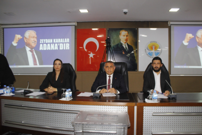 Adana Büyükşehir Belediye Meclisi'nde yeni meclis başkan vekilleri belli oldu!