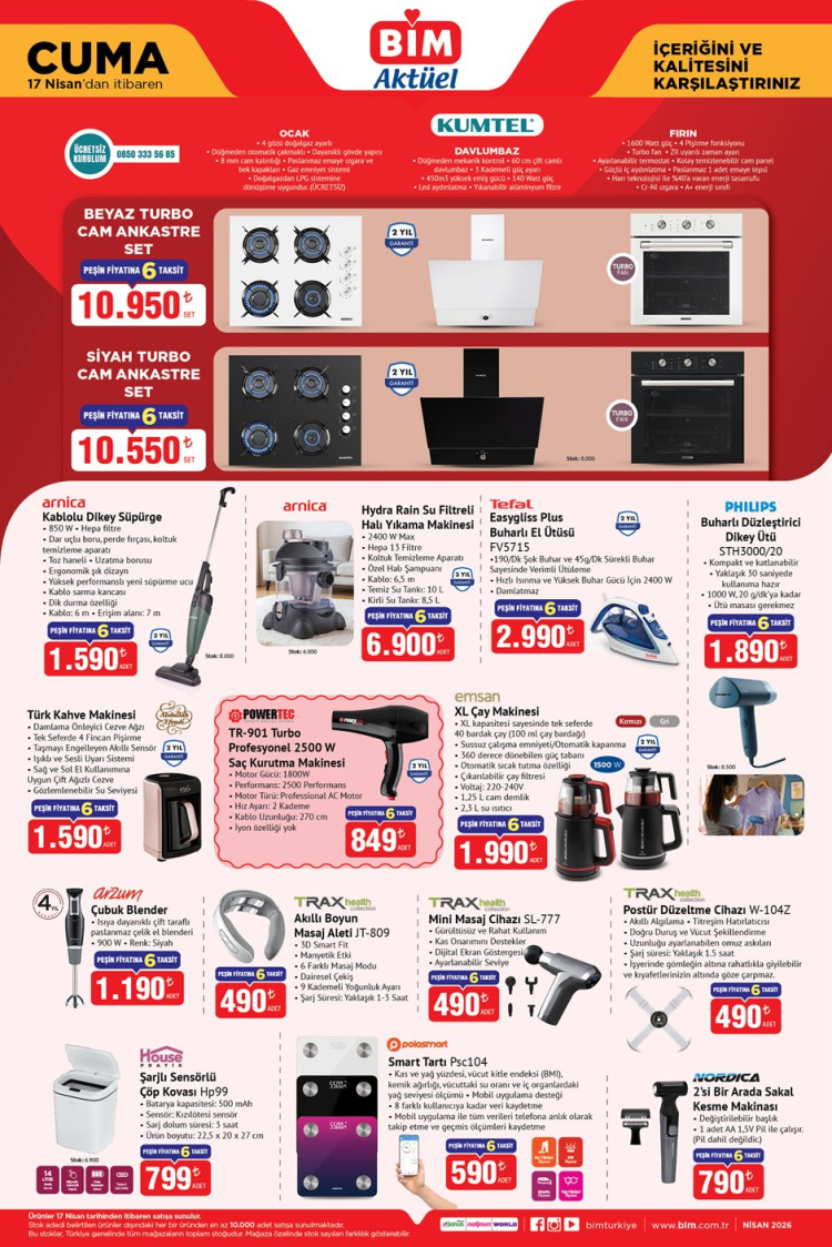 BİM AKTÜEL ÜRÜNLER KATALOĞU