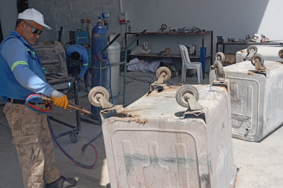 Çöp konteynerleri atölyede yenileniyor: Akdeniz'de ekolojik tasarruf hamlesi