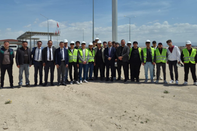 Lise öğrencilerine teknik gezi desteği