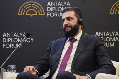 Suriye Cumhurbaşkanı Şara Antalya'da konuştu: ''Golan Tepeleri Suriye toprağıdır''