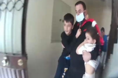 Mersin'de apartman dairesinde yangın: 5'i çocuk 9 kişi tahliye edildi