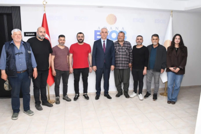 Oto Elektrikçiler Odası’ndan AESOB Başkanı Niyazi Göger’e ziyaret