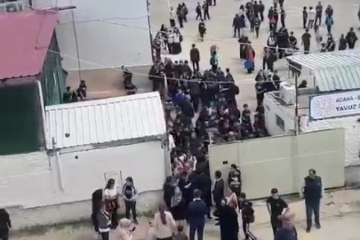 Adana'da ortaokul çevresinde silah sesi paniği: Öğrenciler korkuyla dışarı çıktı