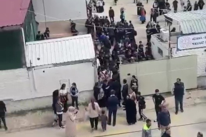 Adana'da ortaokul çevresinde silah sesi paniği: Öğrenciler korkuyla dışarı çıktı