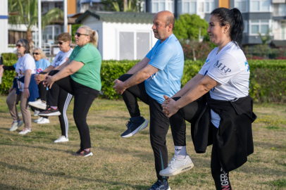 Akdeniz kıyısında enerji dolu sabahlar: Mersinliler sporda buluşuyor