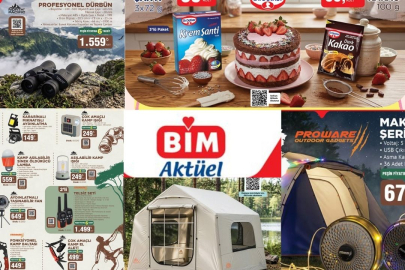 21 Nisan Salı ve 24 Nisan Cuma BİM aktüel ürünler kataloğu yayımlandı: Kamp, teknoloji ve klima ürünlerinde cazip fiyatlar