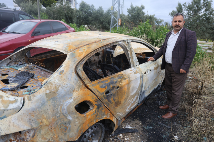 Hatay'da miras anlaşmazlığı kundaklamayla bitti Dayısının otomobilini yakan yeğen yakalandı 3