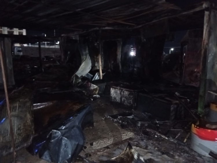 Hatay'da şantiyede yangın faciası 1 işçi yaşamını yitirdi 2