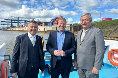 Mersin Limanı Avrupa'nın iç kesimlerine bağlanıyor: Çevreci lojistik projesinde görüşmeler başladı