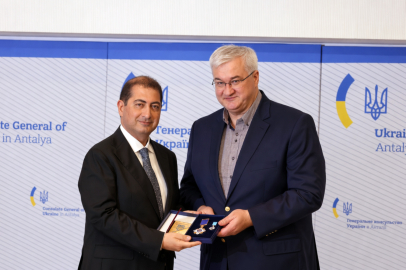 Ömer Faruk Sakarya’ya “Order of Prince Yaroslav the Wise” nişanı verildi