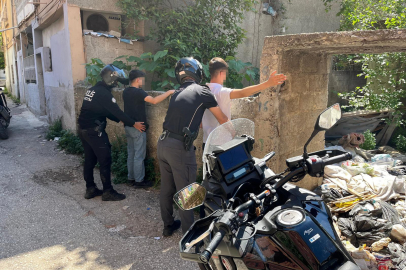 Adana'da narkotik polisinden metruk binalara kapsamlı denetim