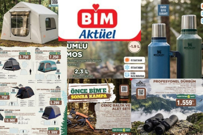 BİM 24 Nisan Cuma aktüel kataloğu 2026 yayımlandı: Kamp ürünleri, çadır ve Stanley termoslarda inanılmaz fiyatlar