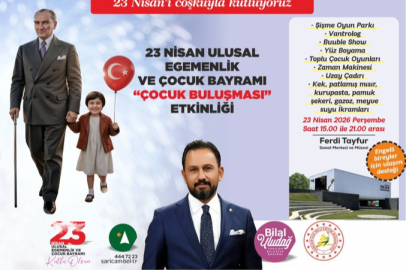 Sarıçam’da 23 nisan coşkusu! Çocuk buluşması etkinliği başlıyor
